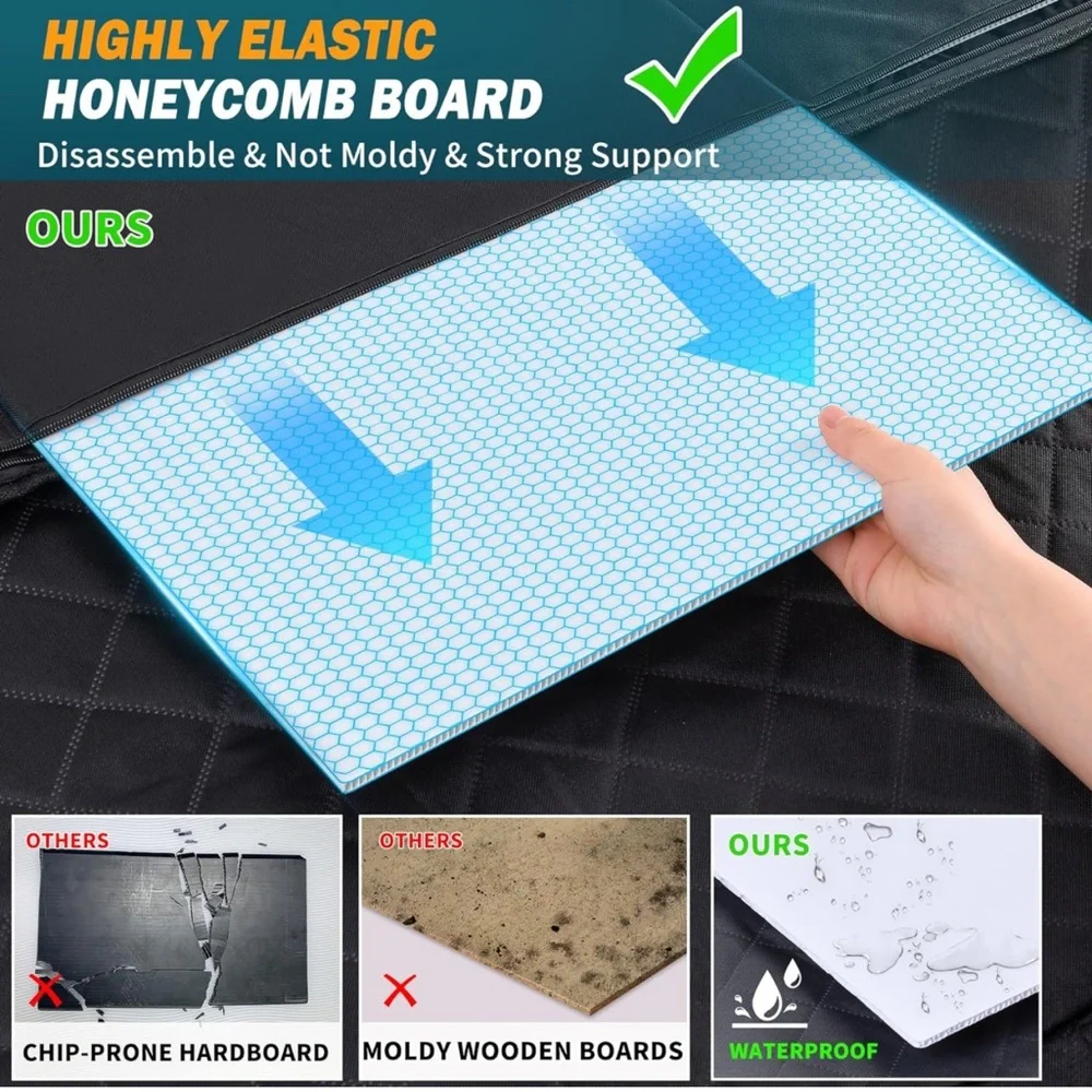 New Black Seat Extender for Dogs